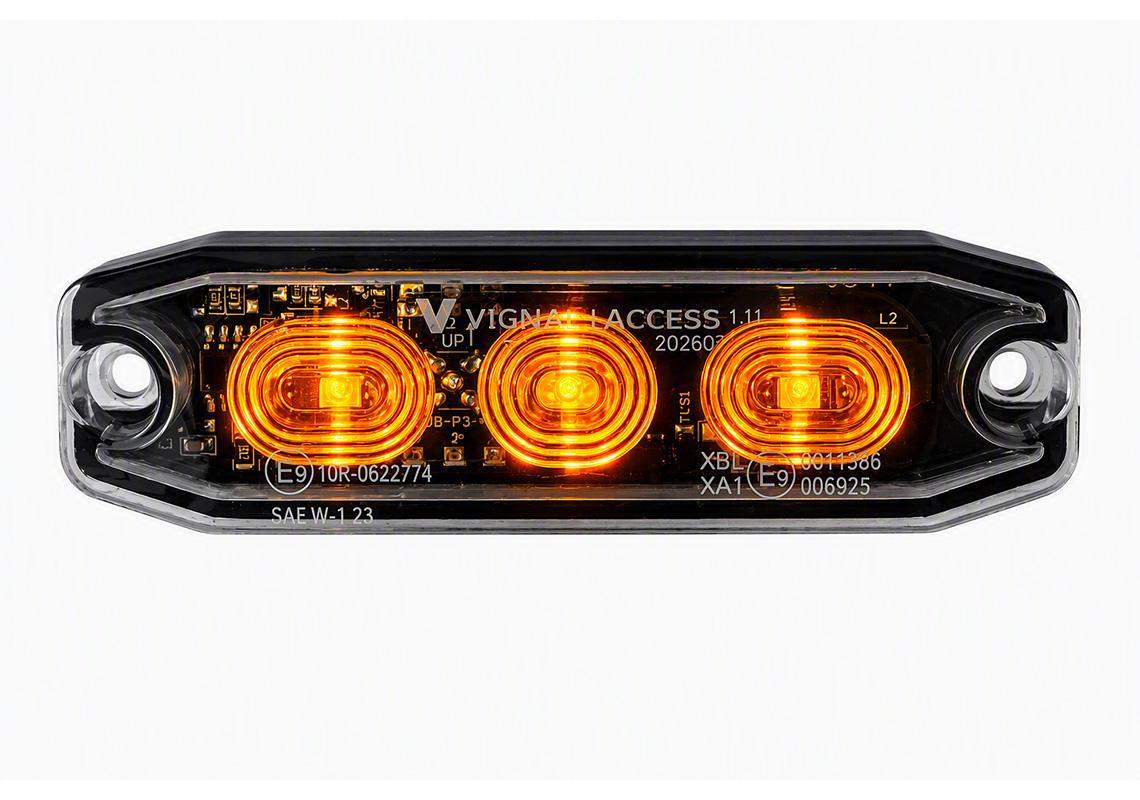 Orange directional light 3 Leds